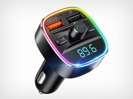 将SPOTIFY和苹果音乐变成了自己的调频广播电台的车载充电器