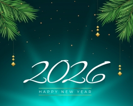 2026 新年主题装饰画面