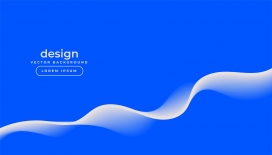 蓝色背景的创意设计矢量图