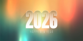 2026跨年立体新年字