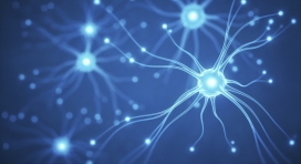 神经元细胞科技概念视觉设计
