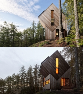 不列颠哥伦比亚省的离网小屋