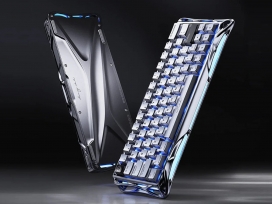 具有严肃科幻氛围的GRAVASTAR MERCURY V60专业豪华版键盘