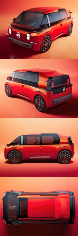 雪铁龙的ELO概念车可以变成一个有充气床、内置电源的移动营地