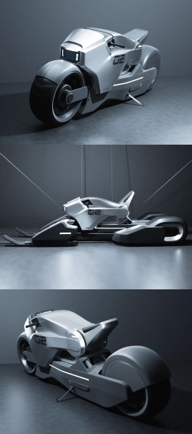 可变身为雪地摩托，实现实用全地形移动的双模自行车