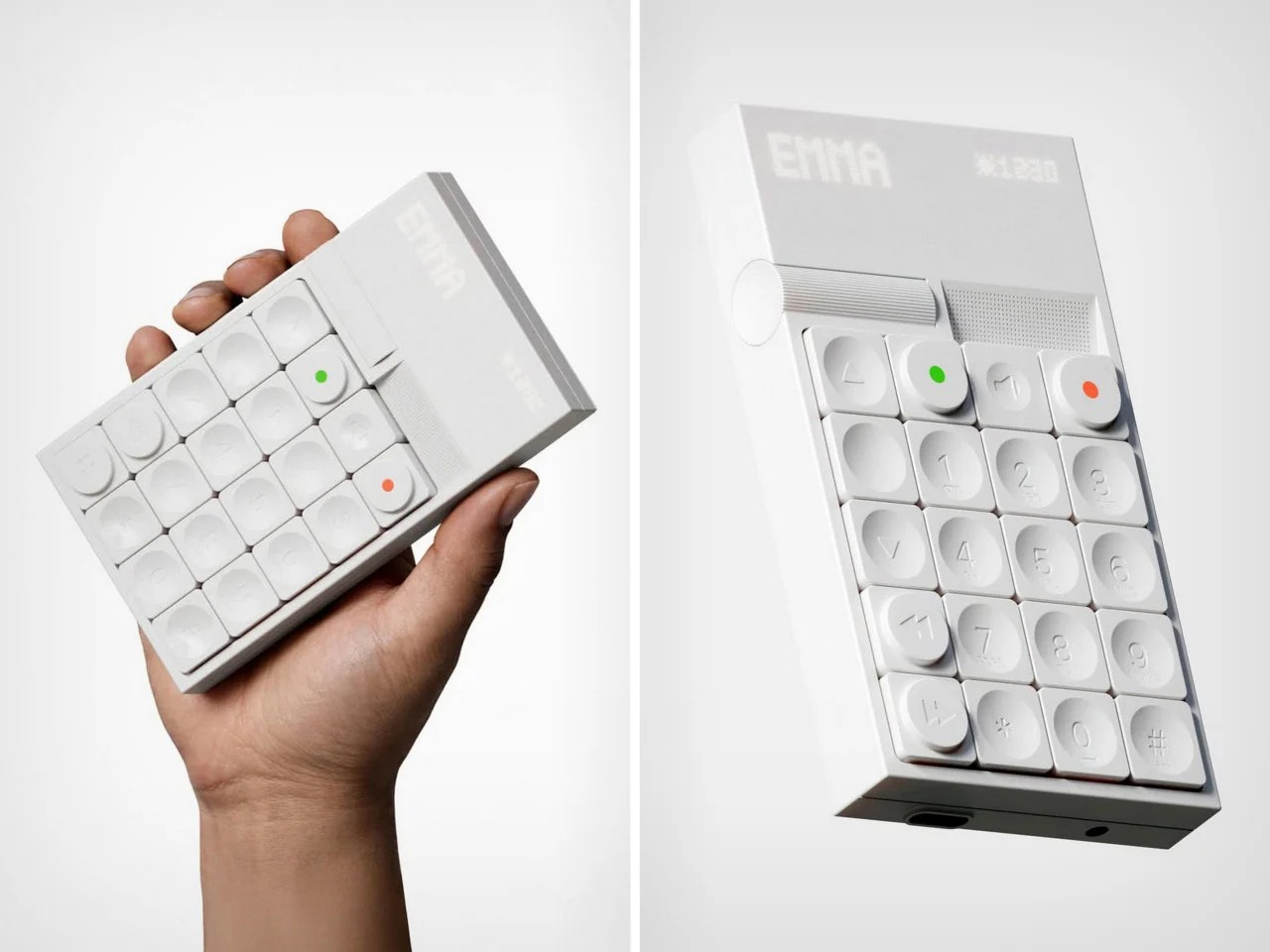 采用青少年工程灵感设计提供超强功能性的极简主义手机---酷图编号5