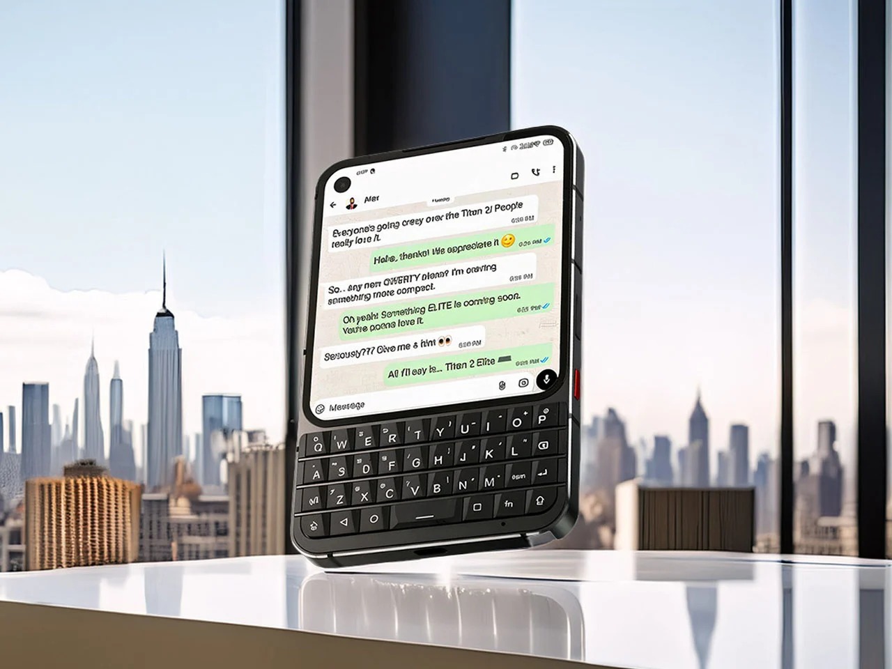UNIHERTZ TITAN 2 ELITE 推动物理全键盘智能手机的复兴---酷图编号2