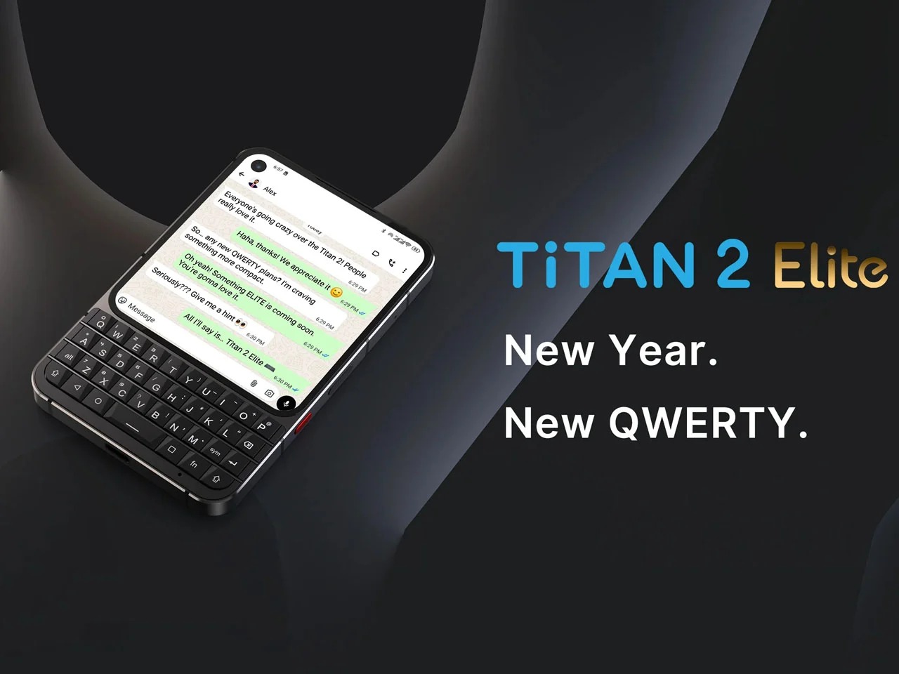 UNIHERTZ TITAN 2 ELITE 推动物理全键盘智能手机的复兴---酷图编号1