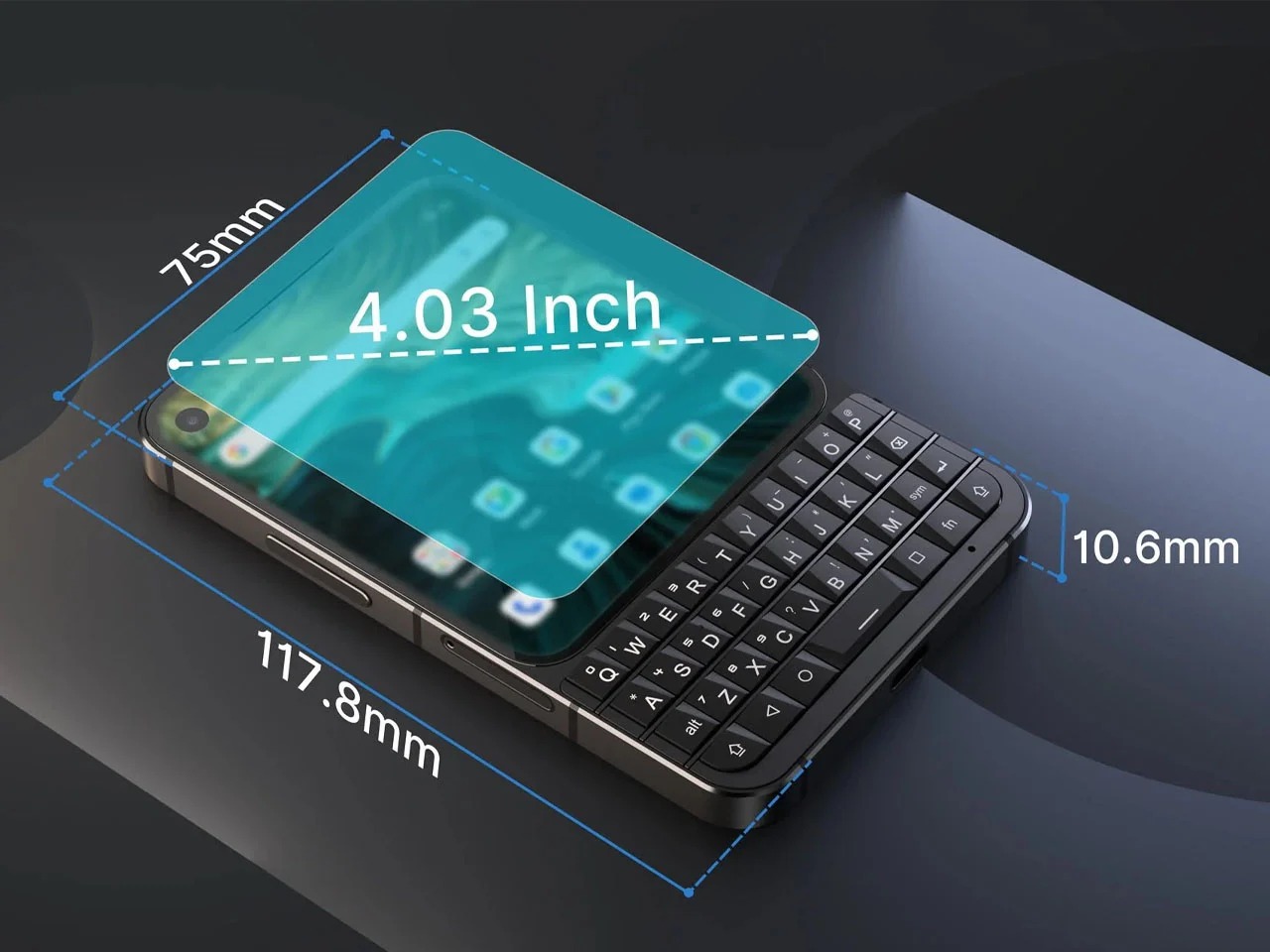 UNIHERTZ TITAN 2 ELITE 推动物理全键盘智能手机的复兴---酷图编号3