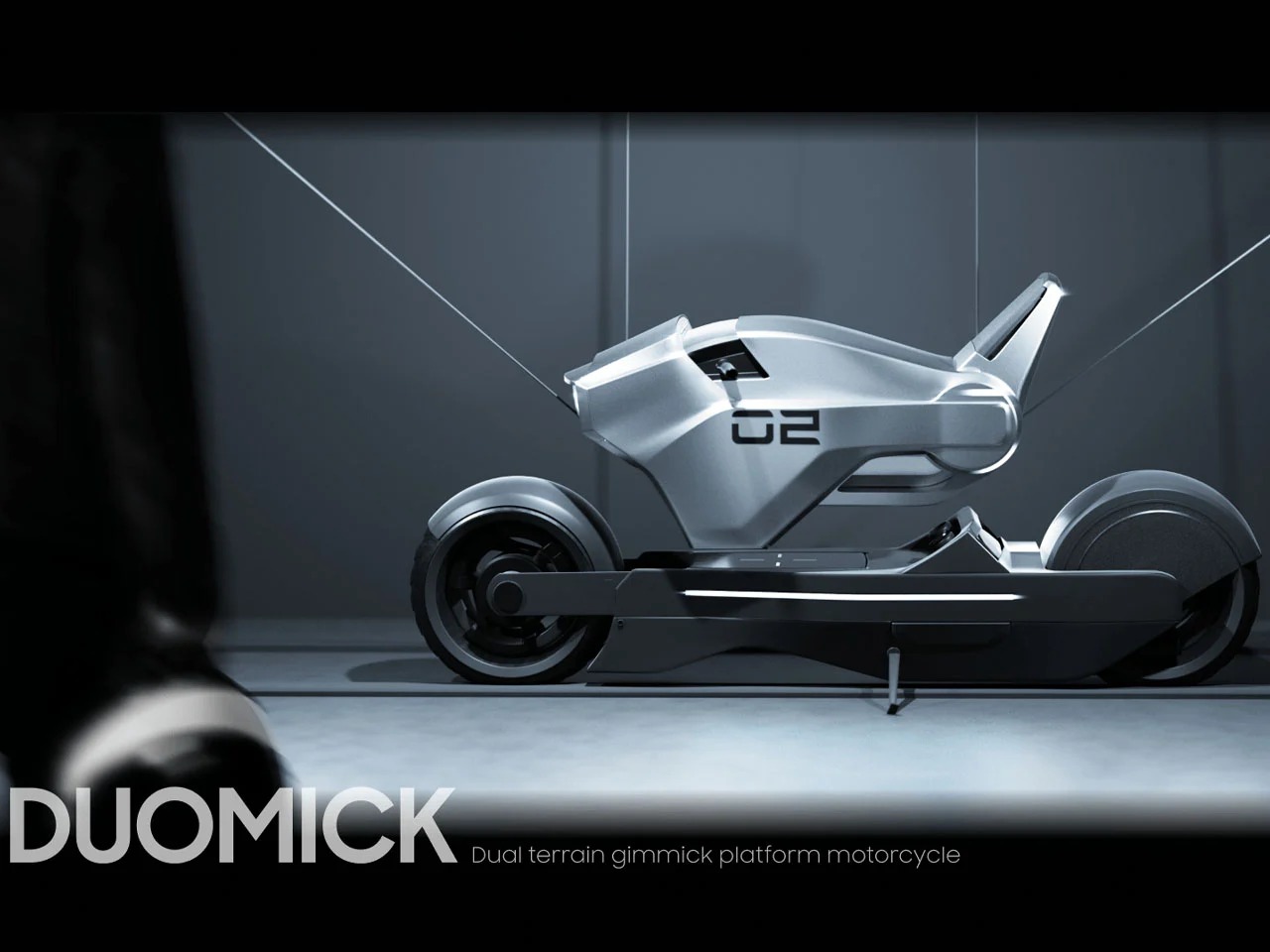 可变身为雪地摩托,实现实用全地形移动的双模自行车---酷图编号1