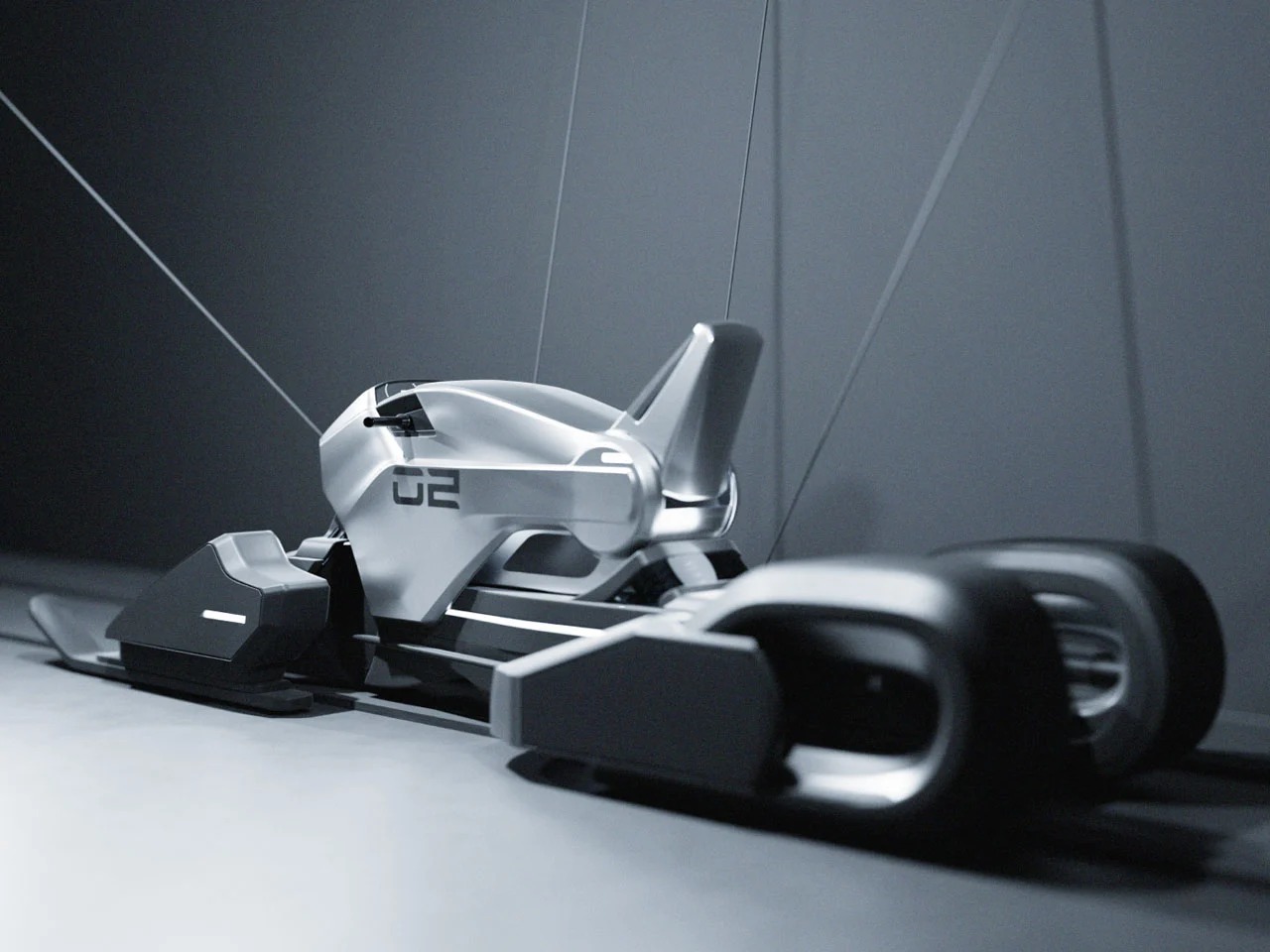 可变身为雪地摩托,实现实用全地形移动的双模自行车---酷图编号11