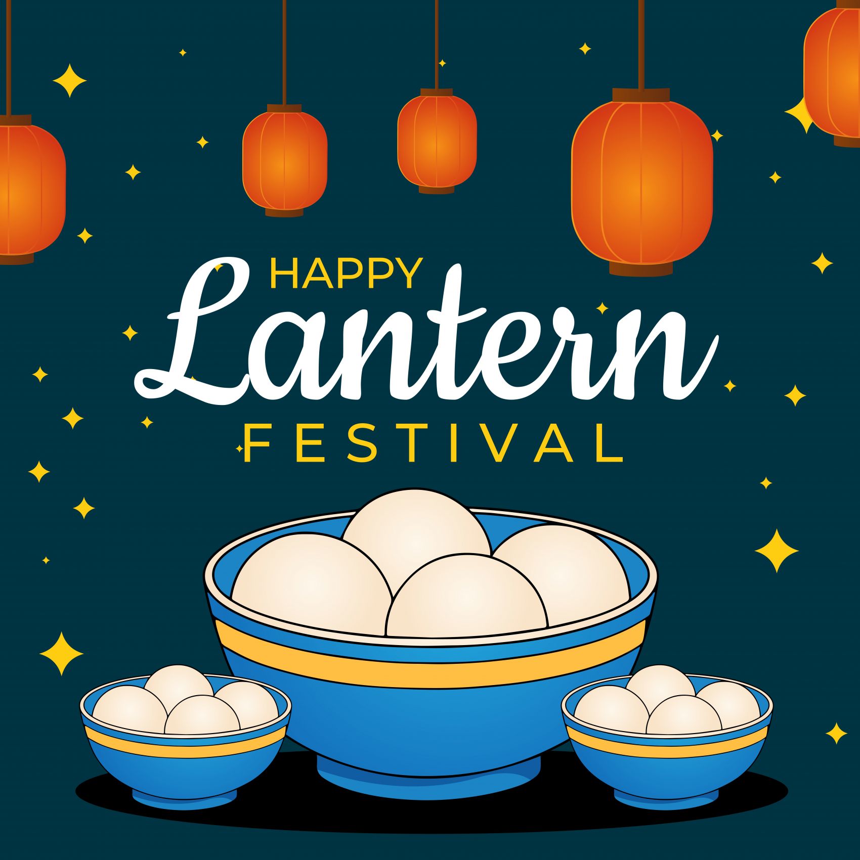 灯暖圆宵:元宵节的温馨视觉呈现图片