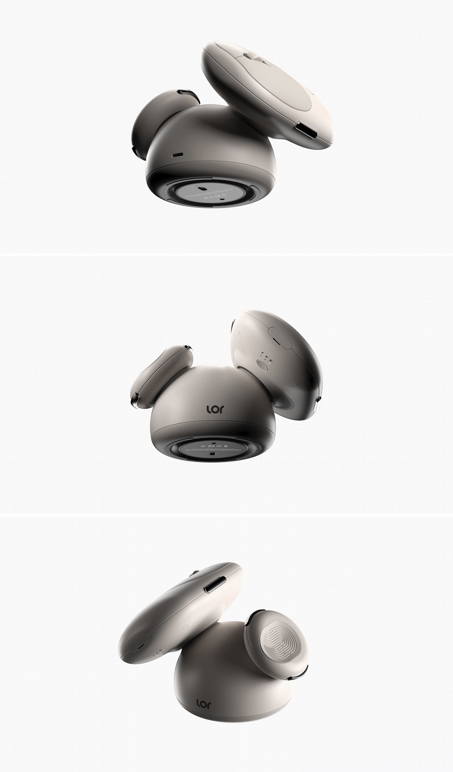 LOR 打破左右撇子界限的垂直鼠标图片