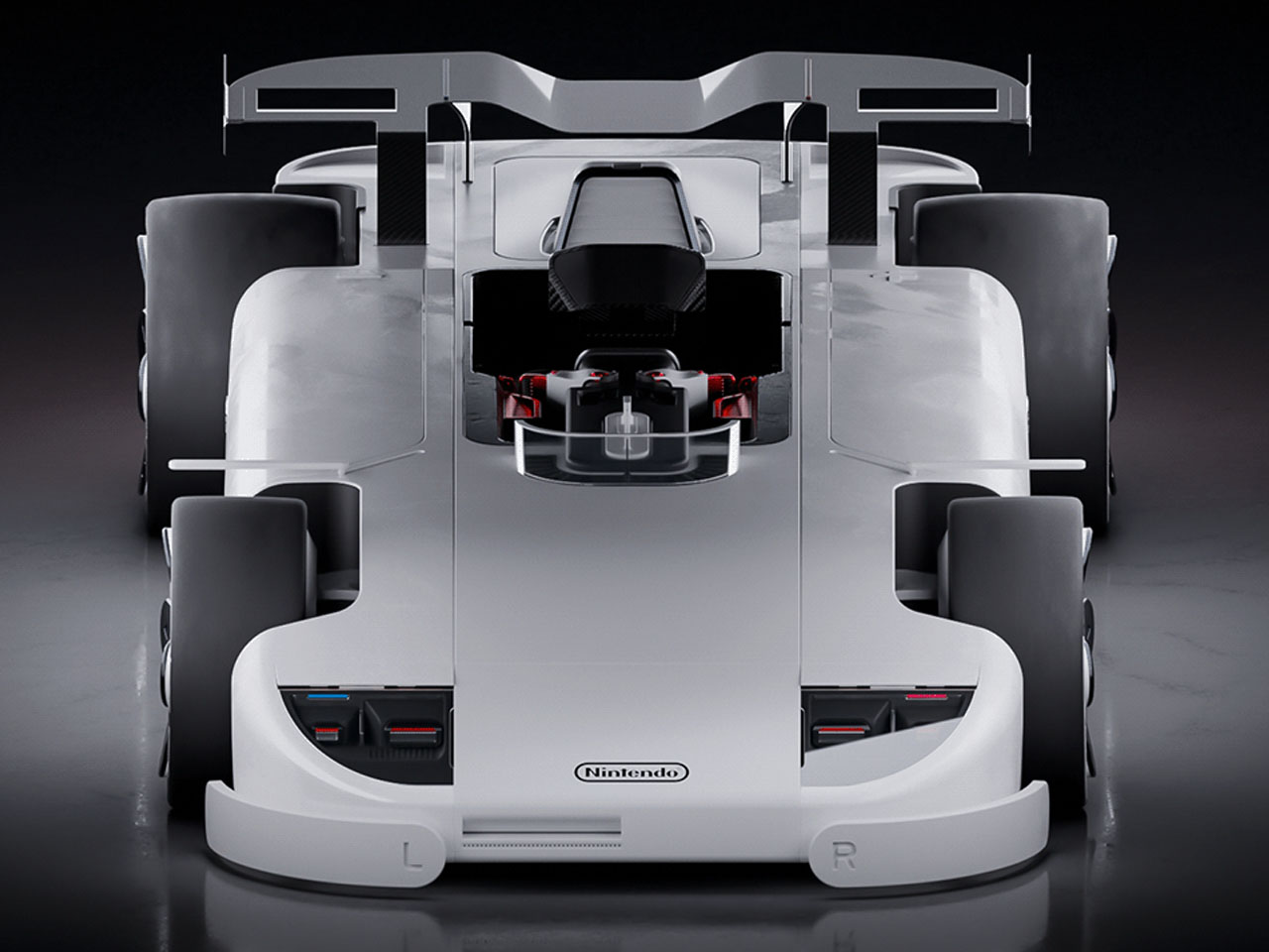 受任天堂Switch启发将游戏DNA融入赛道的概念汽车设计---酷图编号8