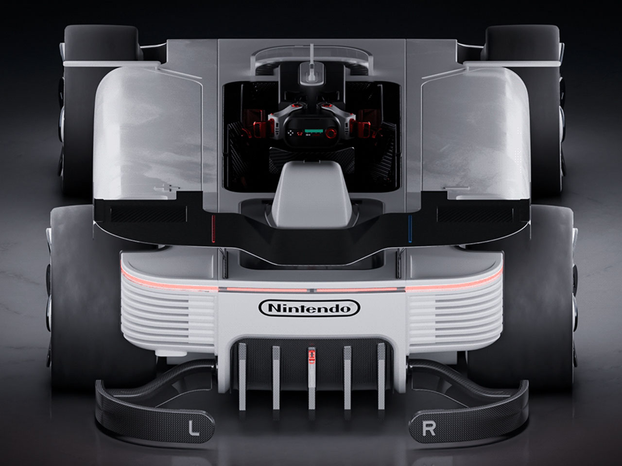 受任天堂Switch启发将游戏DNA融入赛道的概念汽车设计---酷图编号3