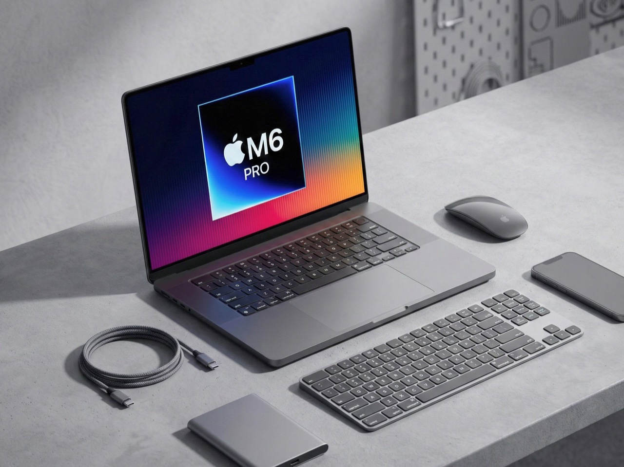 此次重新设计还宣称将转向叠层式OLED技术,这与我们去年在iPad Pro上看到的技术相同(苹果将其称为Ultra Retina XDR显示屏)。叠层式OLED采用两个相互堆叠的发光层,可提供更高的持续亮度、更好的能效,并大幅降低烧屏风险。iPad Pro已经证明这种技术效果极佳。黑色看起来真正黑,色彩鲜艳而不显得过饱和,HDR内容也不会让人感觉像是折衷的笔记本电脑体验。将其应用于具有不同热约束的14英寸或16英寸面板是复杂的,但苹果的显示屏团队已经完成了更艰巨的任务。当前MacBook Pro中的迷你LED面板非常出色。OLED使它们显得过时。