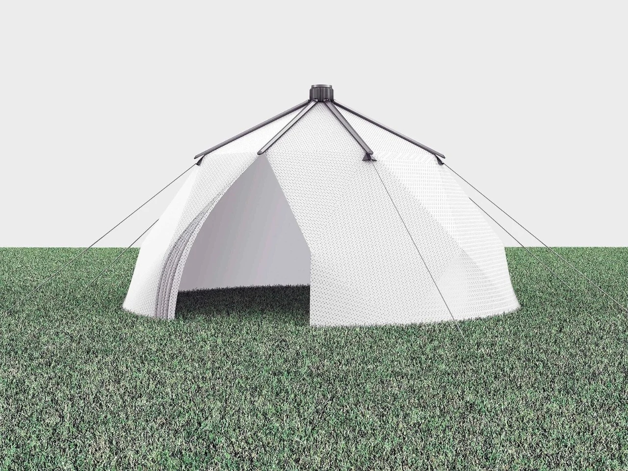 聪明的帐篷露营者图片