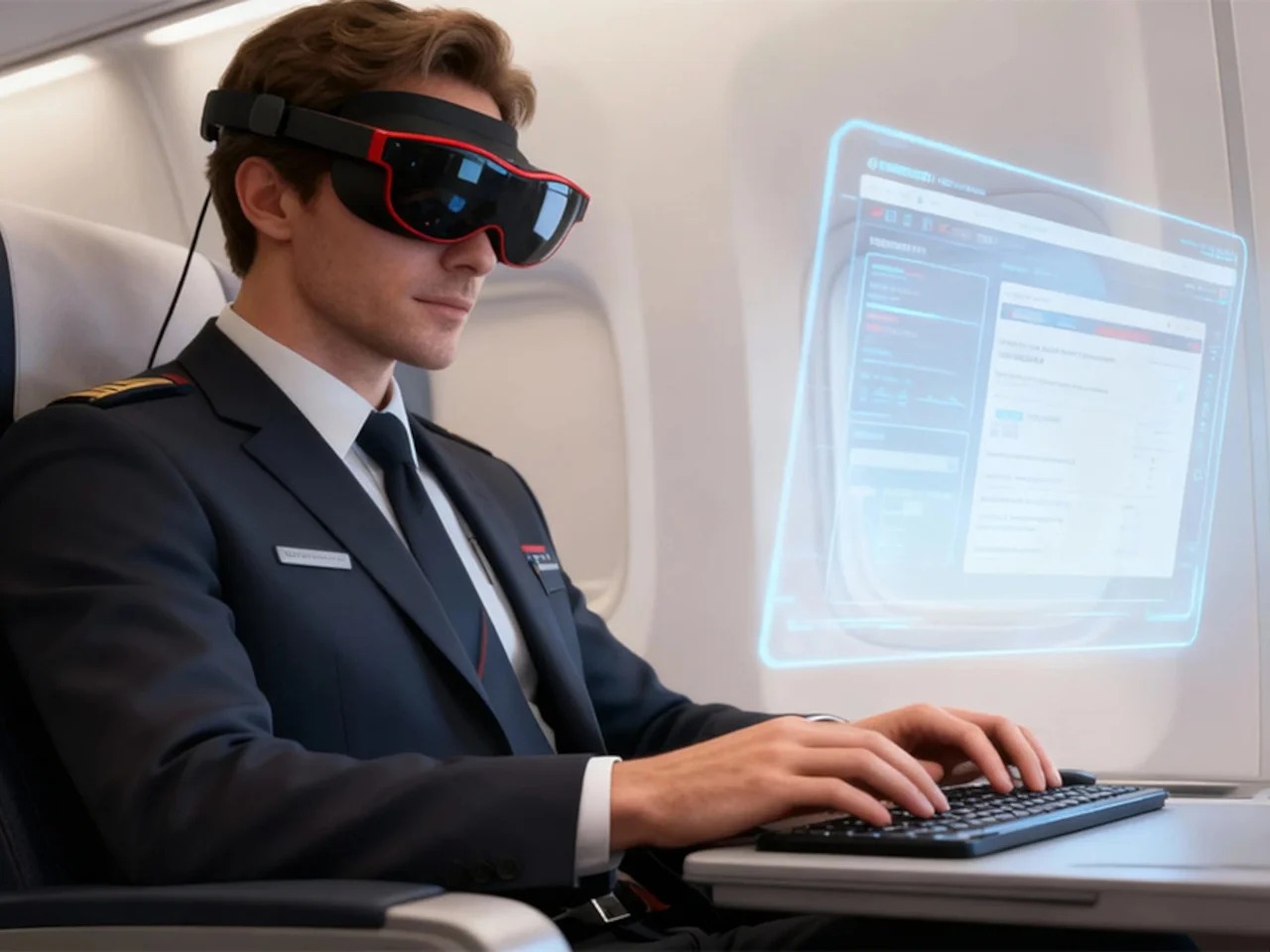 用300英寸屏幕取代了VR头戴设备的95G AR眼镜---酷图编号3