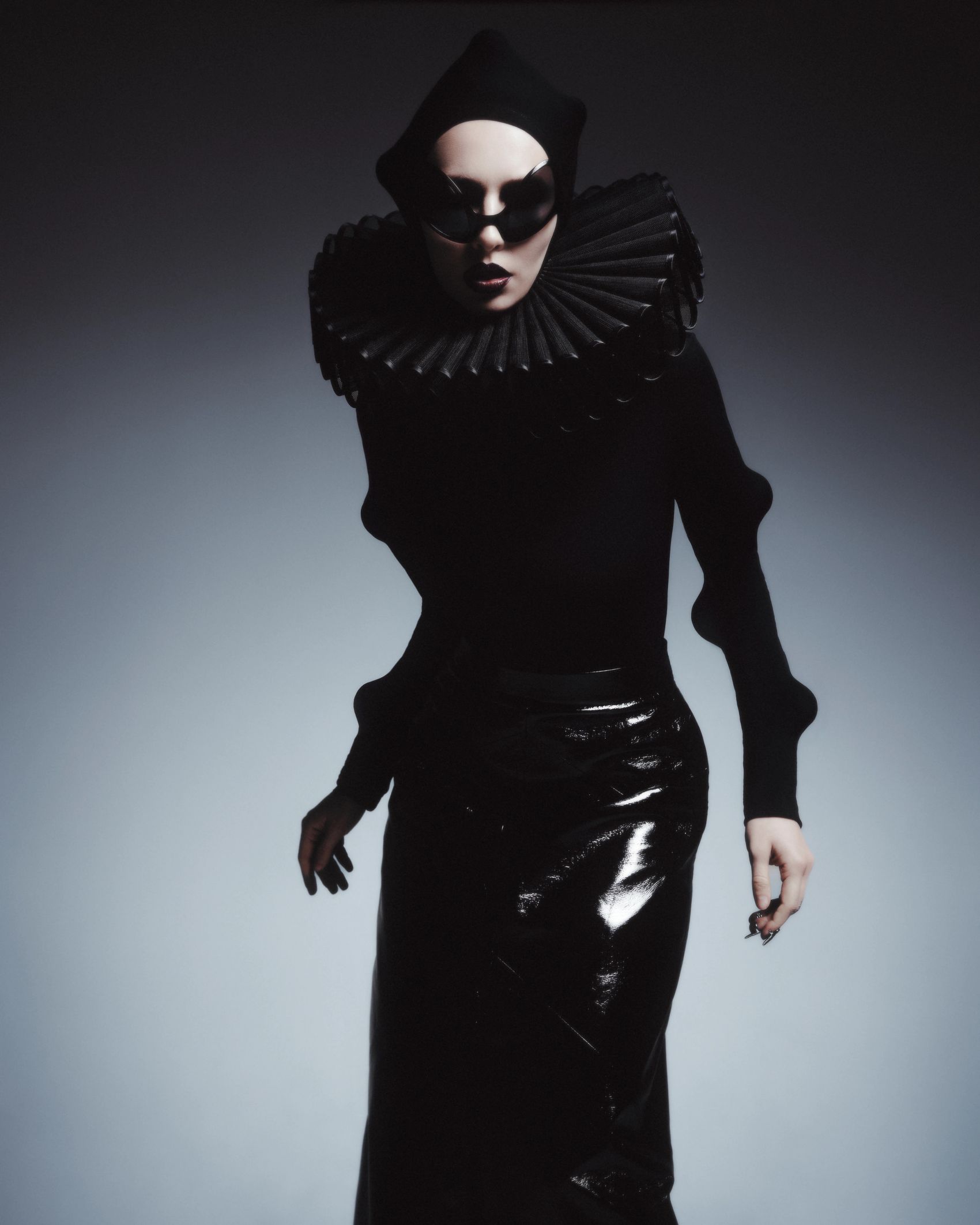 Творческий проект-暗黑绮梦 - 先锋哥特风时尚视觉大片图片