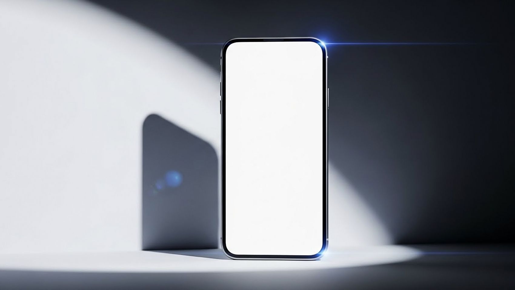 极简锋锐 - 智能手机产品视觉展示图片