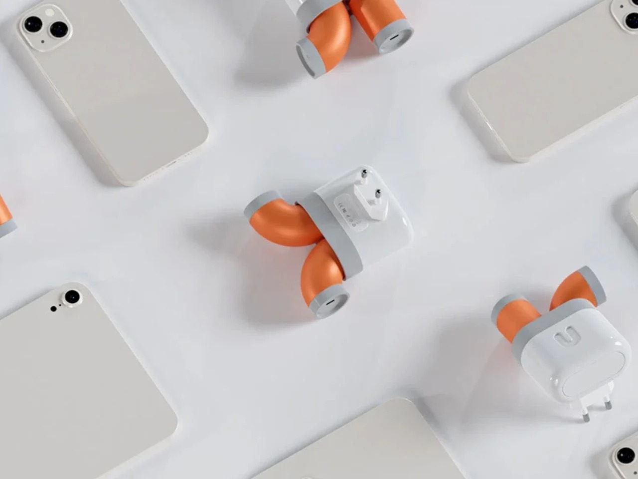 你电缆不必弯曲但是智能充电适配器---酷图编号4