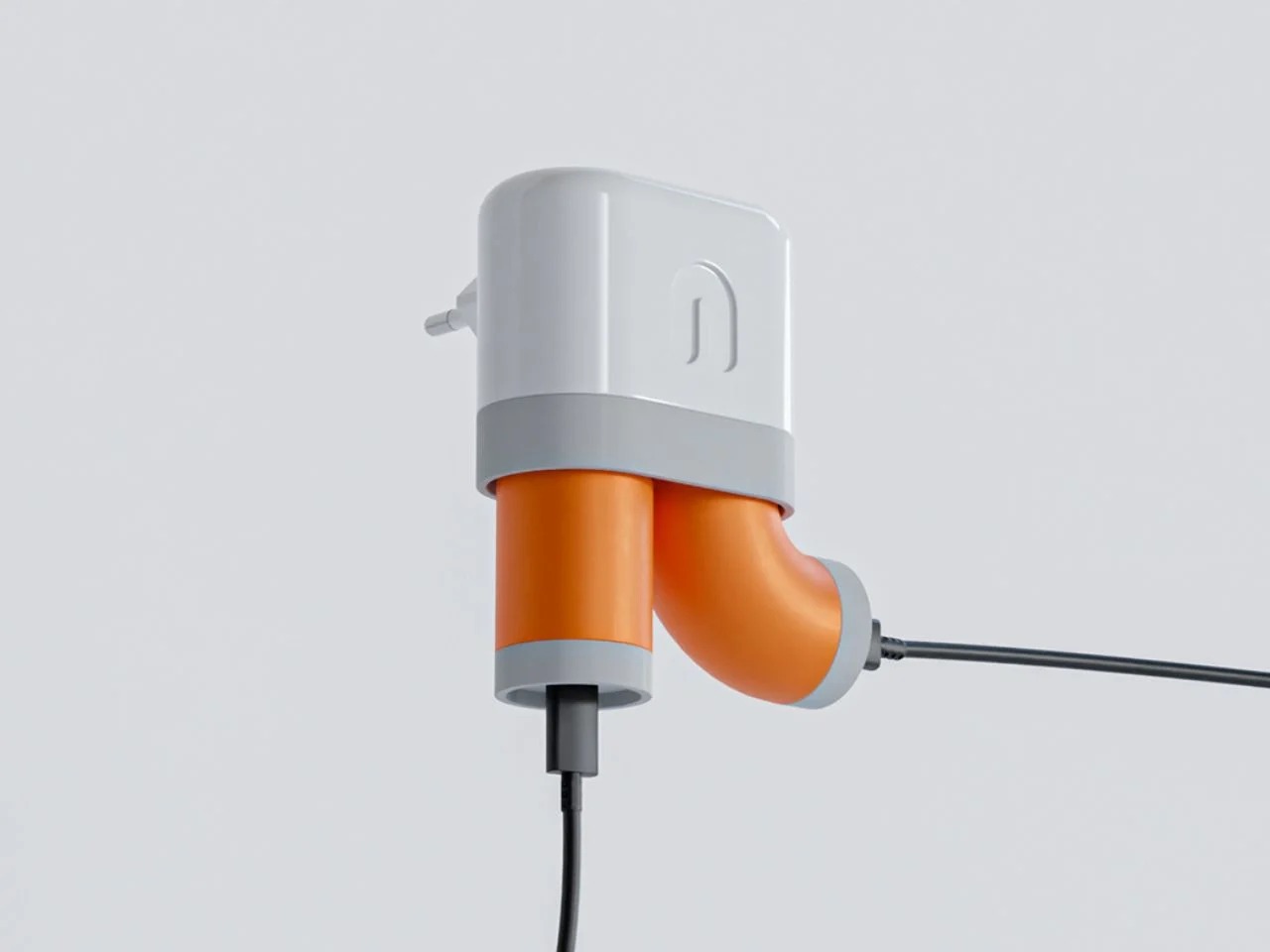 你电缆不必弯曲但是智能充电适配器---酷图编号2