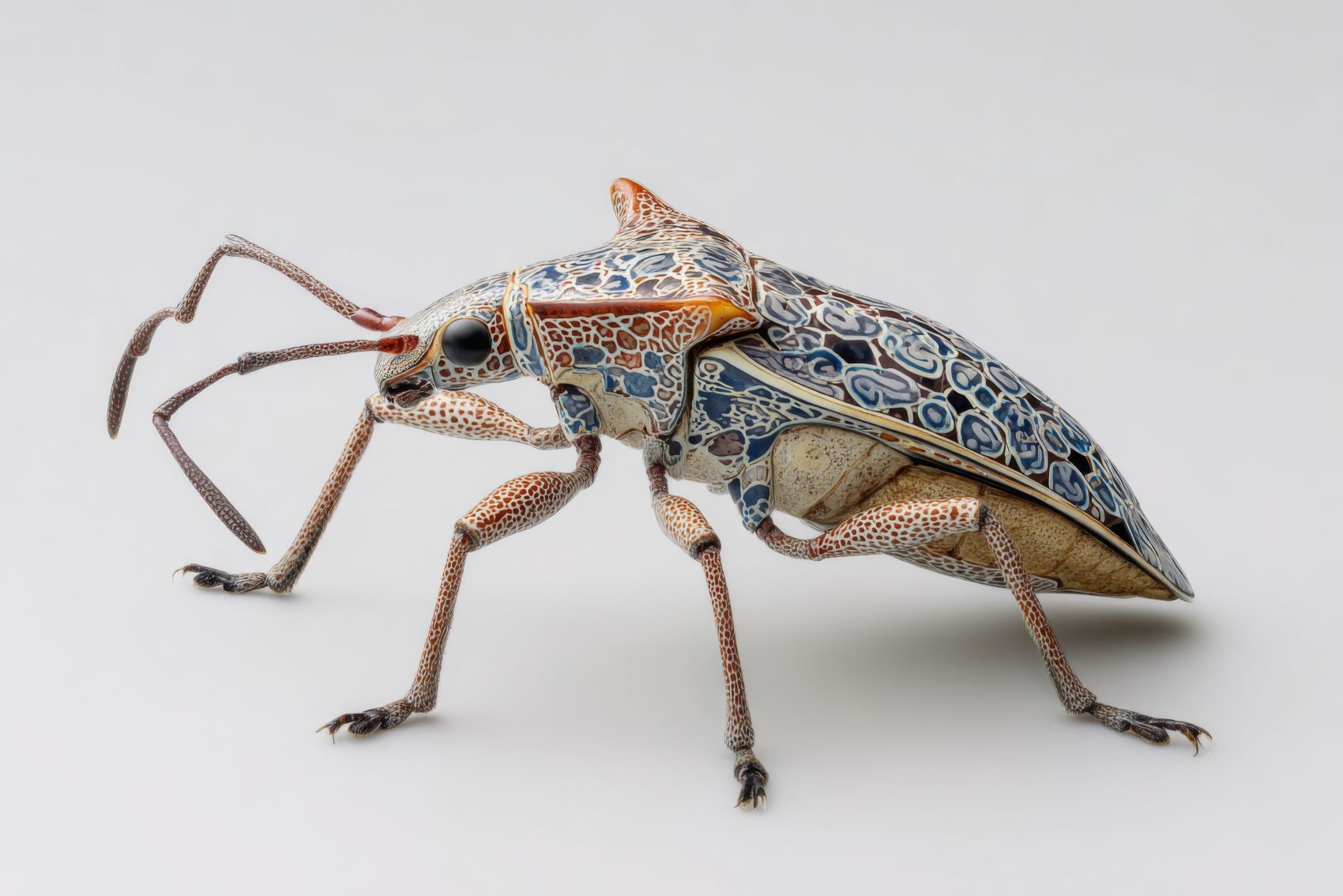 艺术化昆虫雕塑 - 装饰性鞘翅目造型作品图片