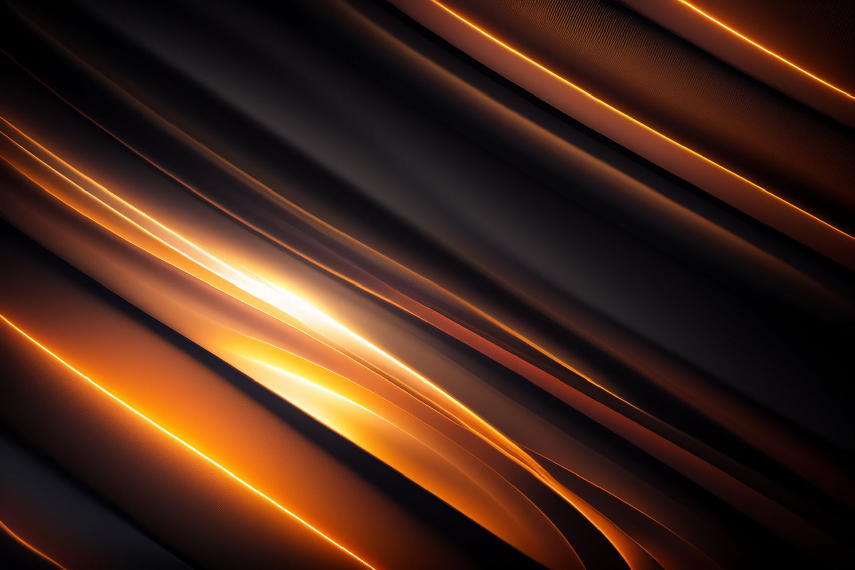 鎏金流影 - 黑金质感的光效艺术图片