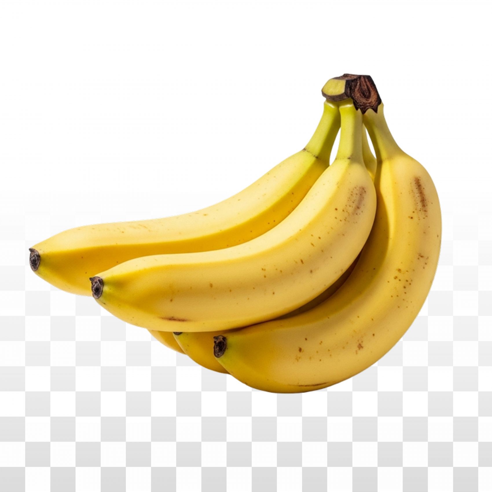 金黄果串-新鲜香蕉食材特写图片