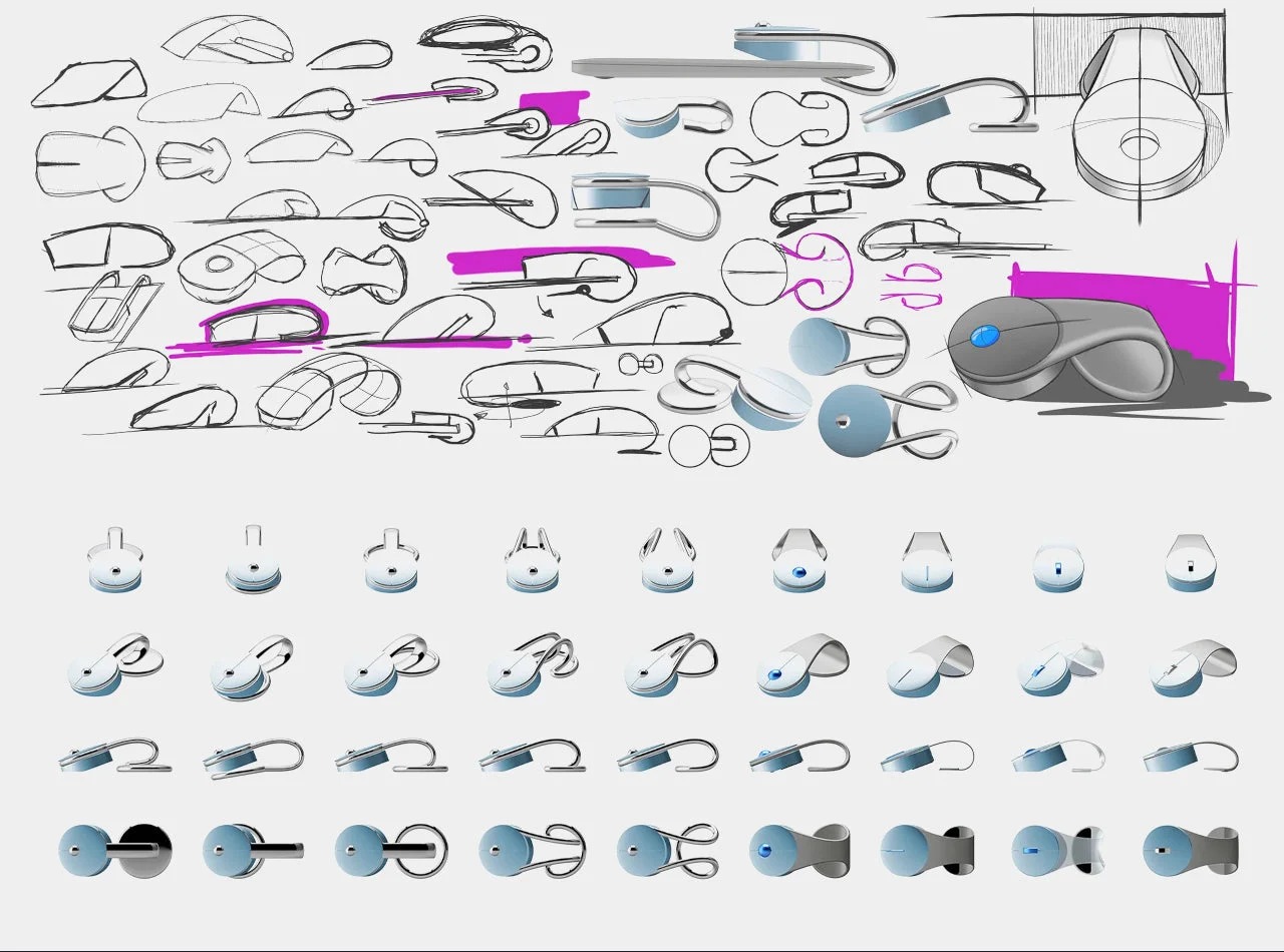 可以夹在笔记本电脑边缘永远不会丢失它的无线鼠标---酷图编号9