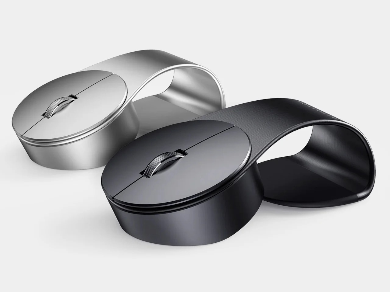 可以夹在笔记本电脑边缘永远不会丢失它的无线鼠标---酷图编号5