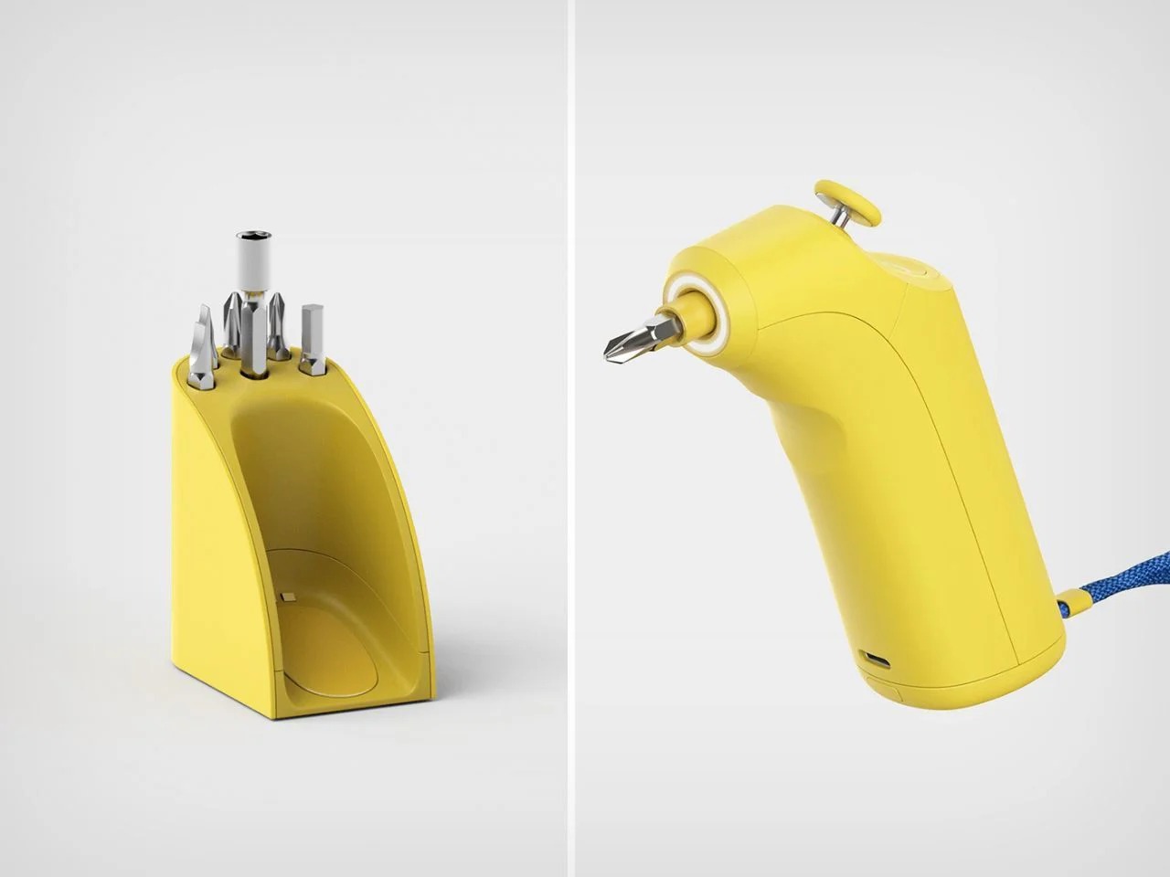 使维修/DIY项目变得有趣和直观的操纵杆形状的螺丝刀---酷图编号3