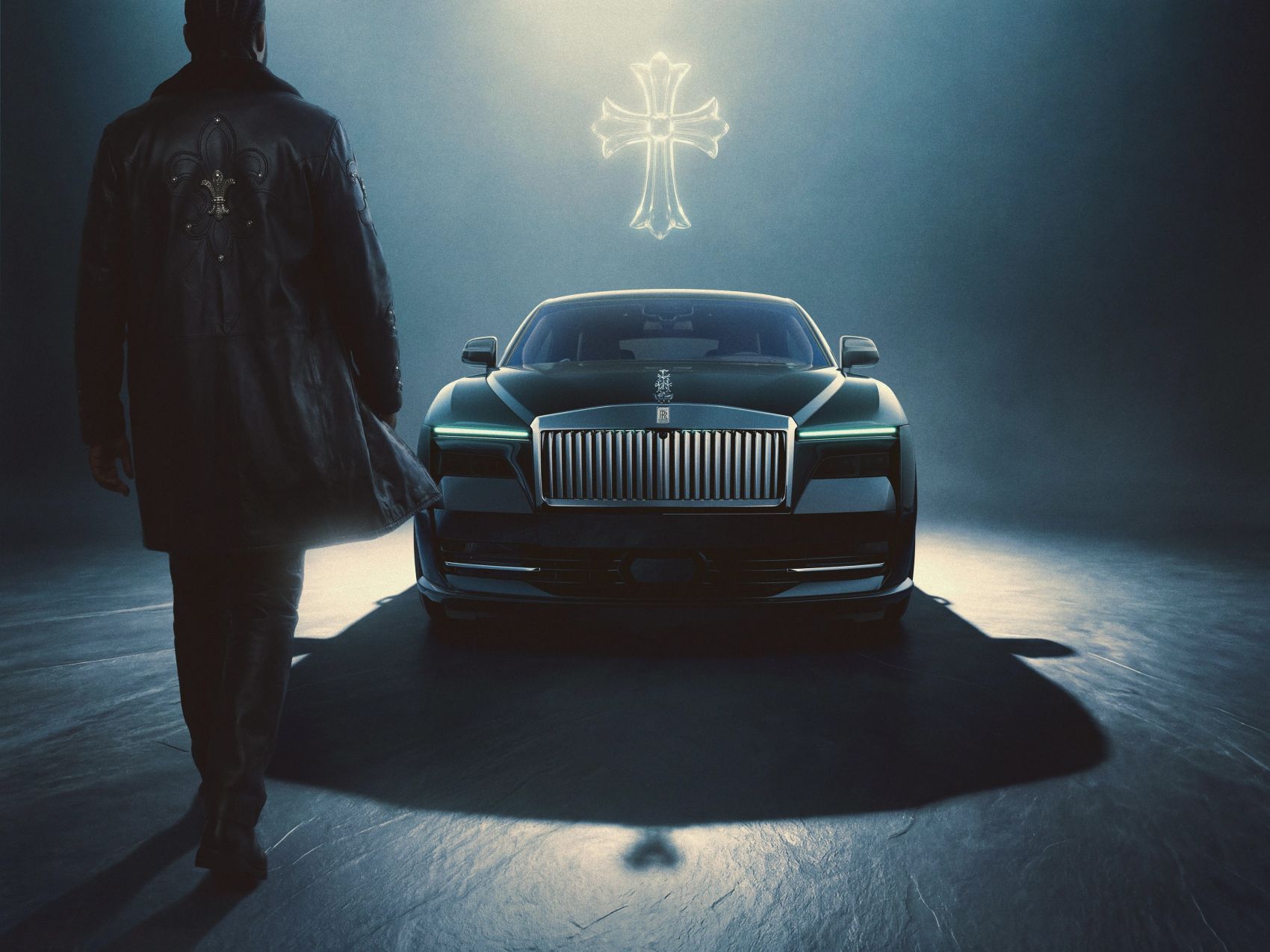 Rolls-Royce Spectre x -劳斯莱斯联名座驾 暗黑奢华全览图片