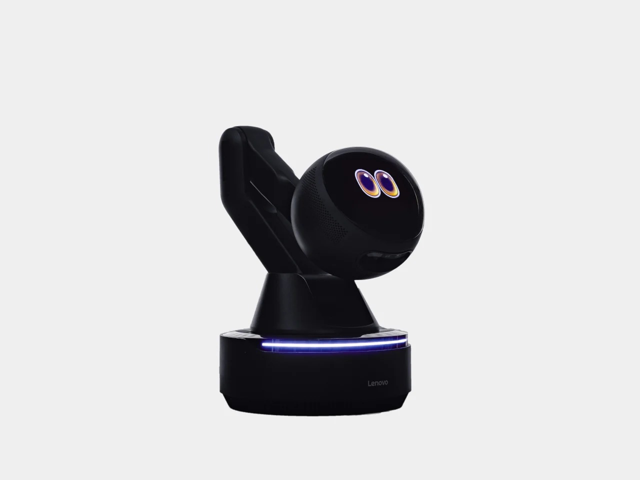 有眼睛,可以移动并观察你工作的联想人工智能桌面机器人---酷图编号1