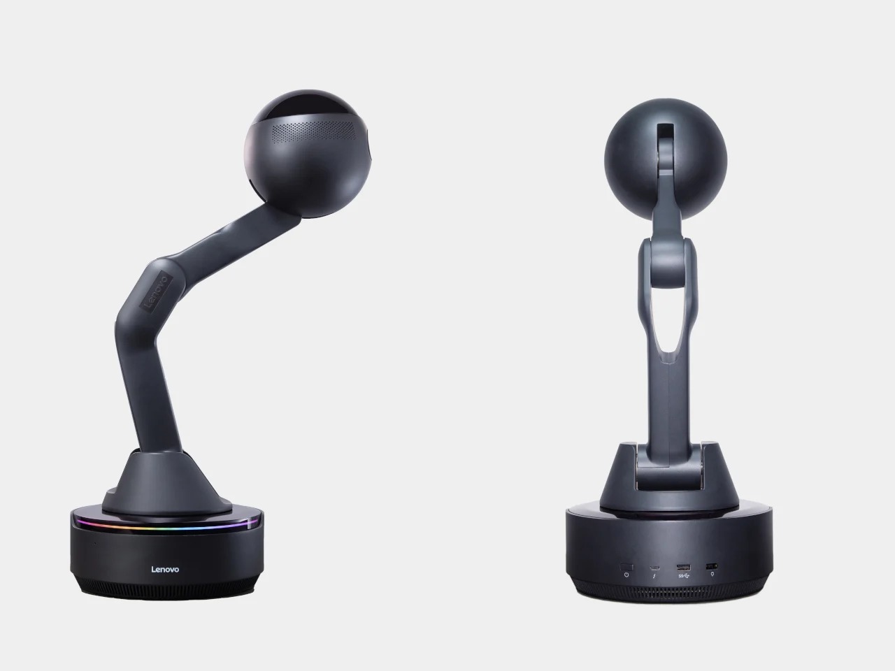 有眼睛,可以移动并观察你工作的联想人工智能桌面机器人---酷图编号7