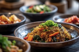 韩式杂拌粉丝 - 佐以缤纷小菜的地道风味餐食