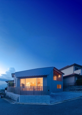 house in Uji-灰檐木构 - 日式极简风城郊住宅设计