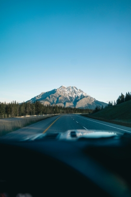 雪山公路自驾 - 旷野风光摄影