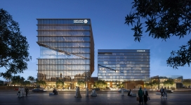 REFAD Place-卡塔尔高端商业综合体 - 现代幕墙建筑设计