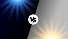 对决 VS - 双色光芒竞技背景设计素材