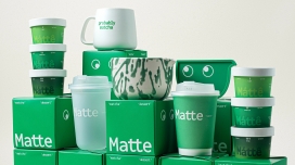 Matte Teabar Flagship __ Matte 抹茶品牌视觉 - 清新绿调空间与产品品牌设计