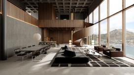 MONOLITH APARTMENT -现代别墅室内设计