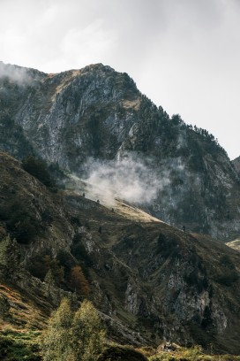 欧洲古镇石板小巷复古建筑街景