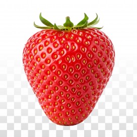 高清新鲜草莓免抠 PNG 素材
