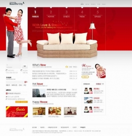 推荐08最新款韩国企业公司网站截图欣赏