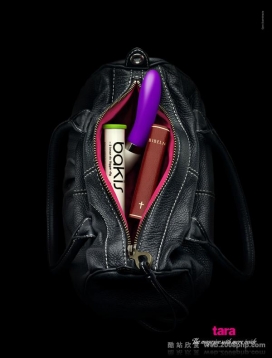 法国Tara 背包里面的秘密平面广告设计