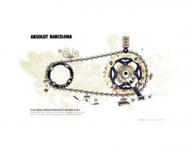 欧美伏特加最新广告:绝对巴塞罗那 (Absolut Barcelona)