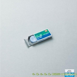 Blu Tack 橡皮泥平面广告设计
